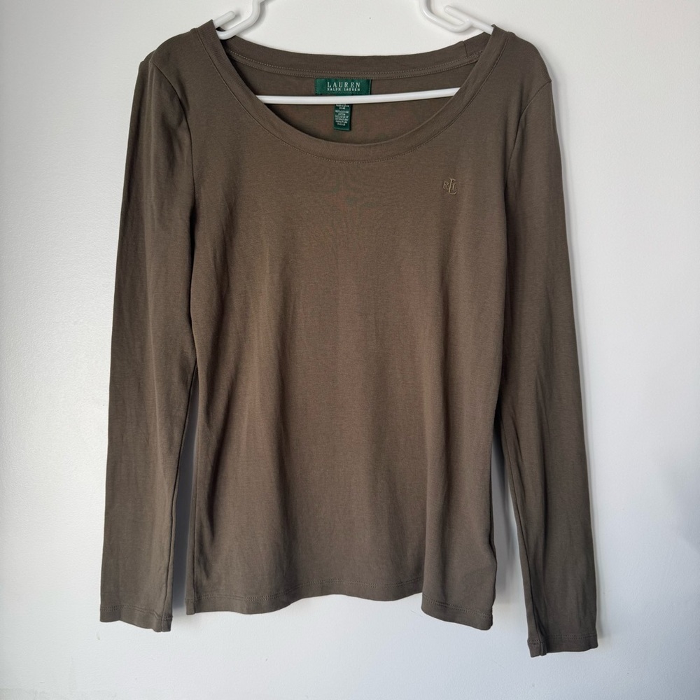 Ralph Lauren long sleeve basics 100% coton